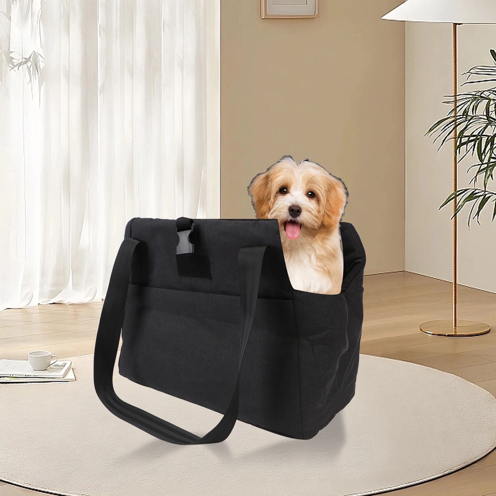 Pet Heating Carrier Bag, 3 Speed Adjustable Temperature Pet Carrier Bag with Heating Pad for Dog
