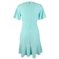 thumbnail image 2 of Women's Plus Size Paisley Short Flutter Dress 2X, 2 of 5