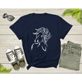 thumbnail image 3 of Cool Horse Pony Lover Gift Shirt For Men Women Kids Girls Boys Aesthetic Horse Lover Gift Ideas Tshirt Graphic Horse Head Silhouette T-shirt, 3 of 8