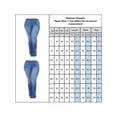 thumbnail image 2 of JDinms Women Bell Bottom Jeans Wide Leg Stretchy Fake Denim Pants Plus Size, 2 of 5