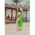 thumbnail image 2 of HAPPY BAY Women's Beachwear Summer Beach Bikini Wraps Sarong Coverups Swimwear Swim Cover up Wrap Skirt Swimsuit Pareo for Women One Size Forest, Tie Dye, 2 of 4