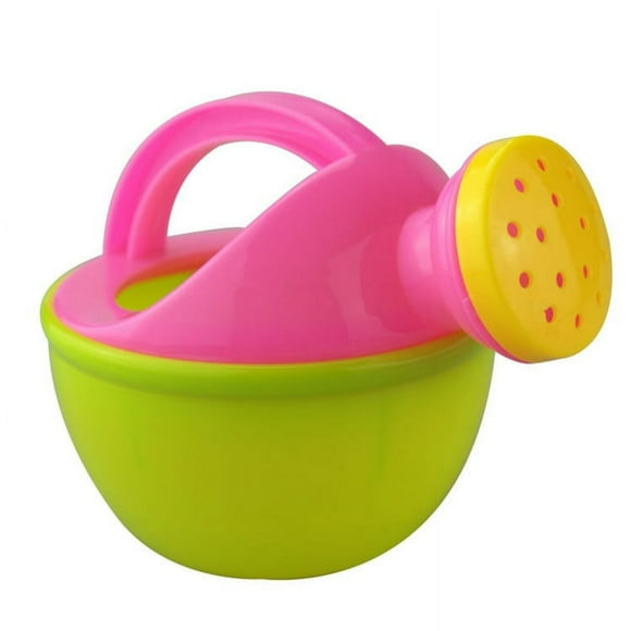 CHUANK 1 Pcs Baby Bath Toy Plastic Watering Can Watering Pot Beach Toy Play Sand Toy Gift for Kids Random Color