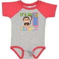 thumbnail image 3 of Inktastic Monkey First Birthday Boys or Girls Baby Bodysuit, 3 of 5