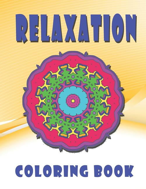 Download Mandala Coloring Books for Adults Spiral: RELAXATION Coloring Book : High Quality Mandala ...