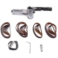 thumbnail image 1 of Mini Air Belt Sander, 3/8 Inch File Belt Sander Air Belt Sander with 25Pcs Belt, 1 of 9