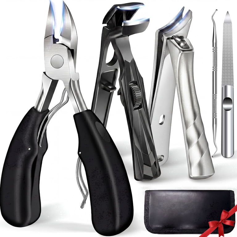 DaPlug 6-Piece Toenail Clipper Set For Thick Nails photo 1