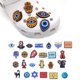 thumbnail image 2 of Crocs Jibbitz Dibujos Animados Halloween Azul Eye Patrón DIY Zapato Hebilla Decoración, 2 of 4