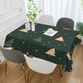 thumbnail image 2 of Yayeee Tablecloths 60" x 120" Rectangle Wrinkle Resistant Party Table Cover, Pink Christmas Trees, 2 of 8