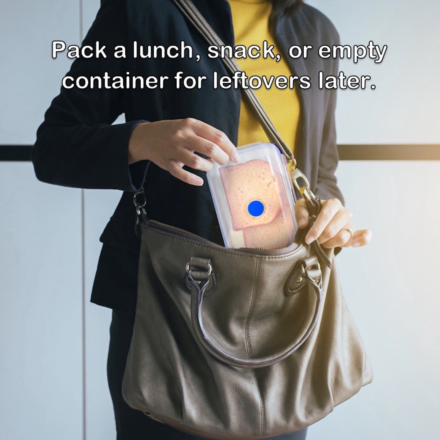 Small 12oz Collapsible Silicone Food Container (1.5 Cups) Set of 4, Compact Lunch, Snack & Leftover Storage, BPA-Free