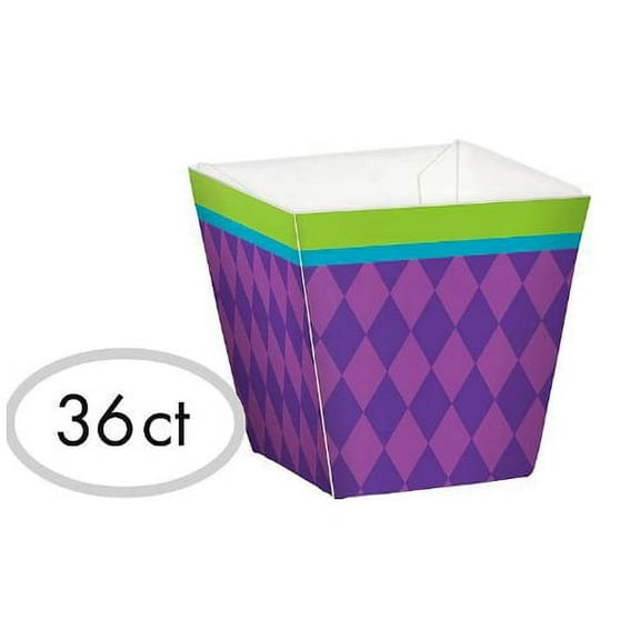 Various Alice Multicolor Paper Party Favors, 36 Count