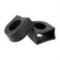 Funda protectora para manivela de bicicleta, accesorios para bicicleta, Protector de bielas (negro)