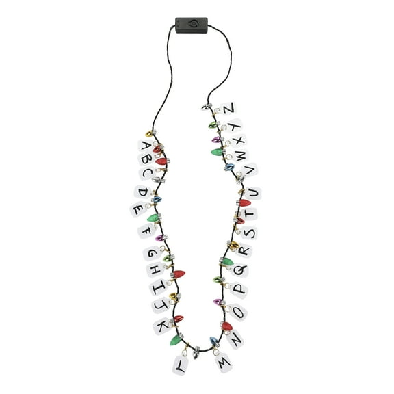 Stranger Things Christmas Lights Necklace