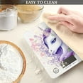 thumbnail image 6 of Unicorn Head Flowers Hair Food Scale Digital Kitchen Scale Waterproof Tempered Glass Tare Function 11 lb for Baking Cooking Meal Prep, 6 of 7