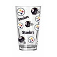 thumbnail image 1 of Pittsburgh Steelers Verre à Pinte Imprimé Partout, 1 of 1