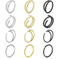 thumbnail image 1 of Longita Double Nose Ring for Single Piercing Double Hoop Nose Ring for Single Piercing Double Nose Ring Hoop Double Loop Nose Ring Spiral Nose Rings for Women, 1 of 7