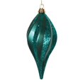 thumbnail image 1 of Emerald Candy Glitter Swirl Drop Ornament - 12 in., 1 of 1