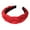 Red, variant on UJNDER Fashion Headband Textured Braided Wide Hair Accessory for Style and Decoration for All Seasons Blue