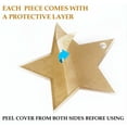 thumbnail image 4 of Traceease 2" inches Star Shape With Hole Clear Acrylic Ornament Blank Transparent Keychain Pendantsfor DIY Crafts Projects - Pack of 25, 3mm Thickness - FG, 4 of 7