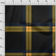 thumbnail image 2 of oneOone Georgette Viscose Fabric Tartan Check Decor Fabric Printed BTY 42 Inch Wide, 2 of 4