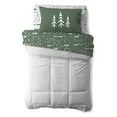 thumbnail image 2 of Camco 53477 Life is Better at the Campsite Bed Sheet Set - Bunk, Green Map, 2 of 3