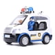 thumbnail image 2 of Modelo de coche de juguete de simulación para niños, vehículo de juguete con efecto de sonido ligero (blanco), 2 of 8