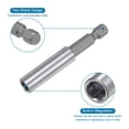 thumbnail image 4 of Uxcell 3 Sizes Magnetic Drill Bit Extension Set 1/4" Shank 1/4" Socket  Bit Extenders, 4 of 5