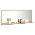 thumbnail image 5 of vidaXL Bathroom Mirror Framed Vanity Mirror for Powder Room Engineered Wood, 5 of 6