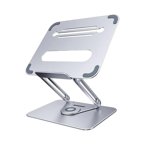 Soporte para portátil giratorio de 360 grados, fácil de almacenar, soporte elevado para portátil giratorio Argén