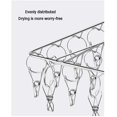 thumbnail image 4 of Stainless Steel Coat Hanger, Thick Steel, Windproof Hook, Suitable For Home Drying Socks, Underwear, Round Cool Drying Rack, 4 of 6
