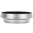 thumbnail image 2 of Universal Aluminium Alloy Portable Hollow Camera Bevel Lens Hood Shade Silver Professional Photography Accessory for DSLR Mirrorless Cameras, 2 of 7