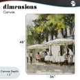 thumbnail image 4 of Stupell Industries Transitional Sunny Street Cafe Dining Canvas Art, 36 x 48, by Anthony Orme, 4 of 8