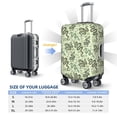 thumbnail image 6 of Balery Luggage Cover Green Snake Print Suitcase Covers for Luggage Elastic Washable Suitcase Protector Fits 18-32 Inch Luggage-, 6 of 9