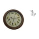 thumbnail image 4 of Elegante Reloj De Pared Con Canto De Pájaros Y Escultura De Caballo De Porcelana Para Comedor, Sala De Estar, Oficina, Armario, Chimenea, Decoración., 4 of 7