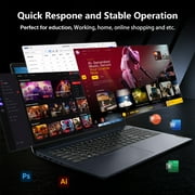 Lenovo IdeaPad 1i Laptop, 15.6 FHD Touchscreen, Intel Core i5-1235U, 16GB RAM, 512GB SSD, Win 11