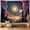D, variant on XaaKee Tapestry Wall Hanging, Violet Cosmos Dreamlike Starry Sky Tapestry, High-Quality Polyester Large Tapestry For Bedroom Living Room 60x40Inch