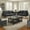 Dark Gray, variant on 5 - Seat Sofa | High - Density Sponge | Apartment and Home Use