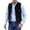A1#-Black, variant on Mens Vintage Faux Suede Vest Multi Button Casual Sleeveless Jacket Retro British Style,Green,SIZE:M