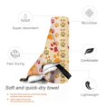 thumbnail image 5 of DouZhe Quick Dry Beach Towel, Super Absorbent Fun Dog Paw Print Pattern Bath Travel Towels, 31.5"x63", 5 of 7
