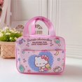 thumbnail image 4 of Kawaii Kitty Sac à Lunch Isolé pour Femmes, Boîte à Lunch Réutilisable Grande Capacité, Sac à Lunch Étanche avec Poche avant, Sac Isotherme pour Enfants, 4 of 5