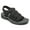 Black, variant on Mens Byron Fisherman Sandal, Adult, Black, 12 M US