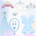 thumbnail image 1 of Juego de capa de princesa Hapgo, 9 piezas, para niñas, disfraces, fiesta, cosplay, manto c Hapgo Hapgo, 1 of 2
