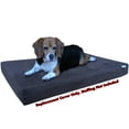 thumbnail image 4 of Dogbed4less 40"X35"X4" Size Espresso Microsuede Washable External Replacement Cover Only, 4 of 5
