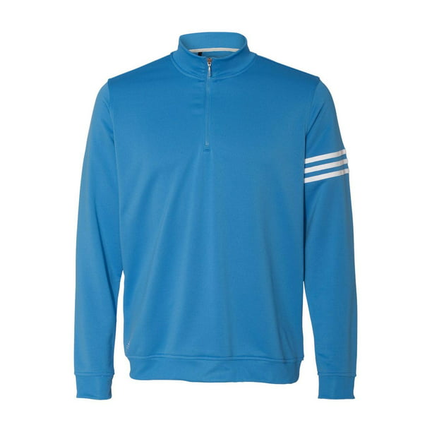 Adidas - Golf ClimaLite 3-Stripes French Terry Quarter-Zip Pullover - A190  - Walmart.com