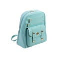 thumbnail image 2 of McKlein 99588 14.5 in. Robbins Leather Business Laptop Tablet Backpack, Aqua Blue, 2 of 5