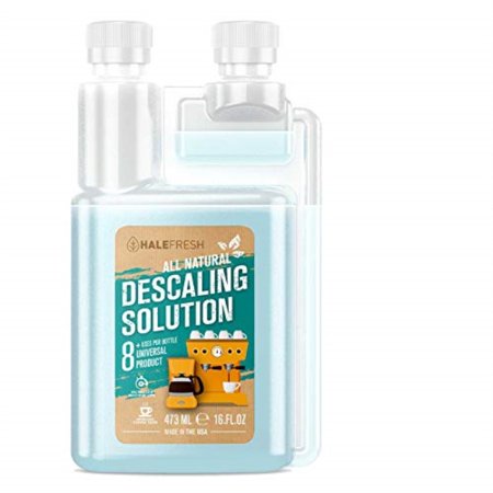 Descaling Solution Coffee Maker Cleaner - All Natural w/8+ Uses Per Bottle for Keurig, Saeco, Gaggia, Ninja and all Coffee and Espresso Maker