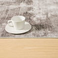 thumbnail image 3 of BERTHMEER 6'x9' Brown Abstract Area Rugs for Living Room Bedroom Dining Room Farmhouse Modern Contemporary Rugs Machine Washable non-slip, 3 of 7