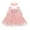 Pink, variant on Flower Girl Dress For Wedding A Line Formal Dress Long Sleeve Prints Princess Born Headbands Birthday Party Pageant Ball Gown Dresses For Baby Girl Red Size 6-12 Months
