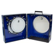 Toca KickBoxx Pro Suitcase Drum Set Cobalt Blue