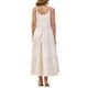 thumbnail image 3 of VESTIDO MAXI BOHEMIO SIN MANGAS DE TIRANTES DE LAZO FLORAL PARA MUJERES DE INSPIRE CHIC 2XL ROSA, 3 of 6
