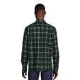 thumbnail image 3 of George Men's Long Sleeve Flannel Shirts, 2-Pack, Sizes S-2XL, 3 of 5